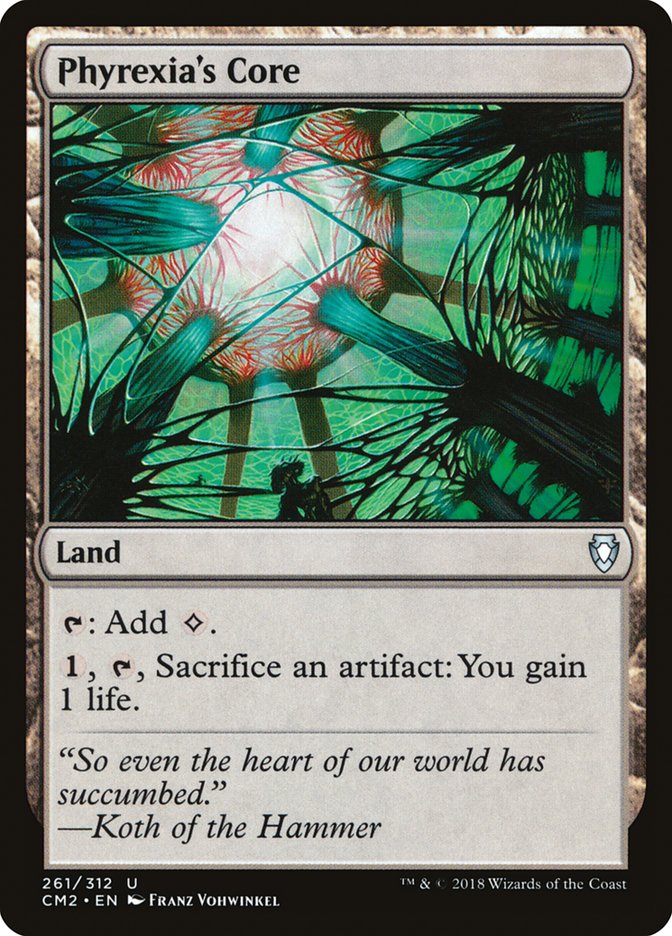 Phyrexia's Core (261) [Commander Anthology Volume II] | Odin's Place