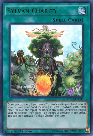 Sylvan Charity [MP15-EN036] Ultra Rare | Odin's Place