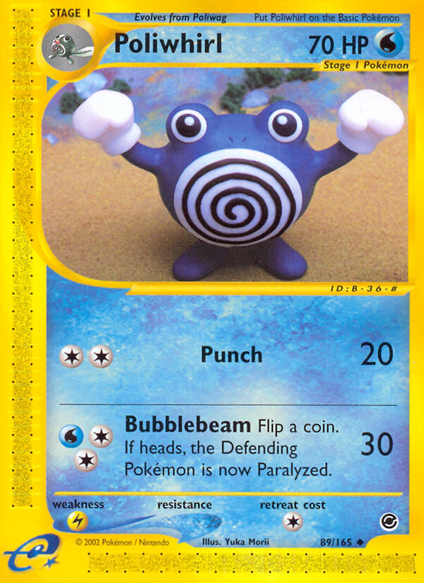 Poliwhirl (89/165) [Expedition: Base Set] | Odin's Place