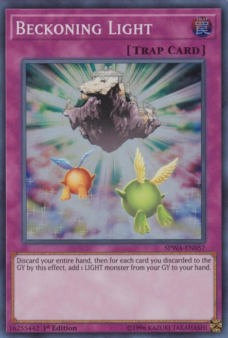 Beckoning Light [SPWA-EN057] Super Rare | Odin's Place