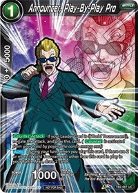 Announcer, Play-By-Play Pro (Event Pack 05) (TB2-067) [Promotion Cards] | Odin's Place