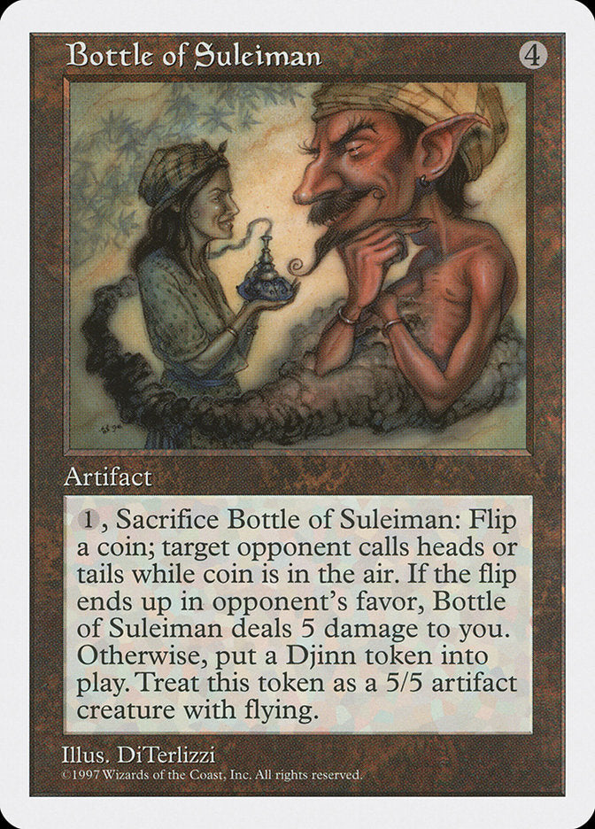 Bottle of Suleiman (354) [Fifth Edition] | Odin's Place