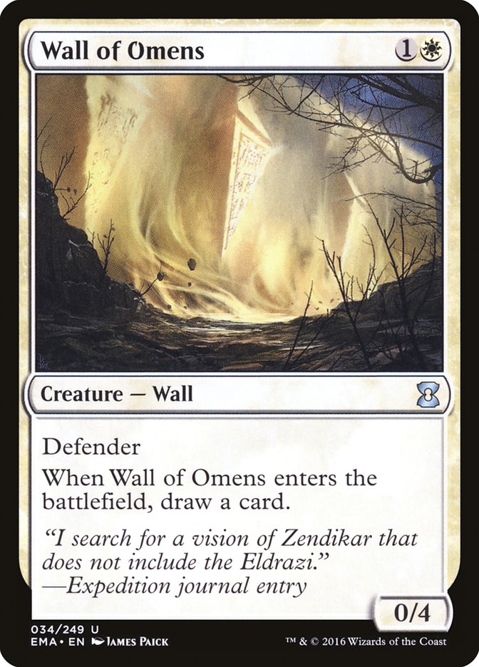 Wall of Omens (34) [Eternal Masters] | Odin's Place