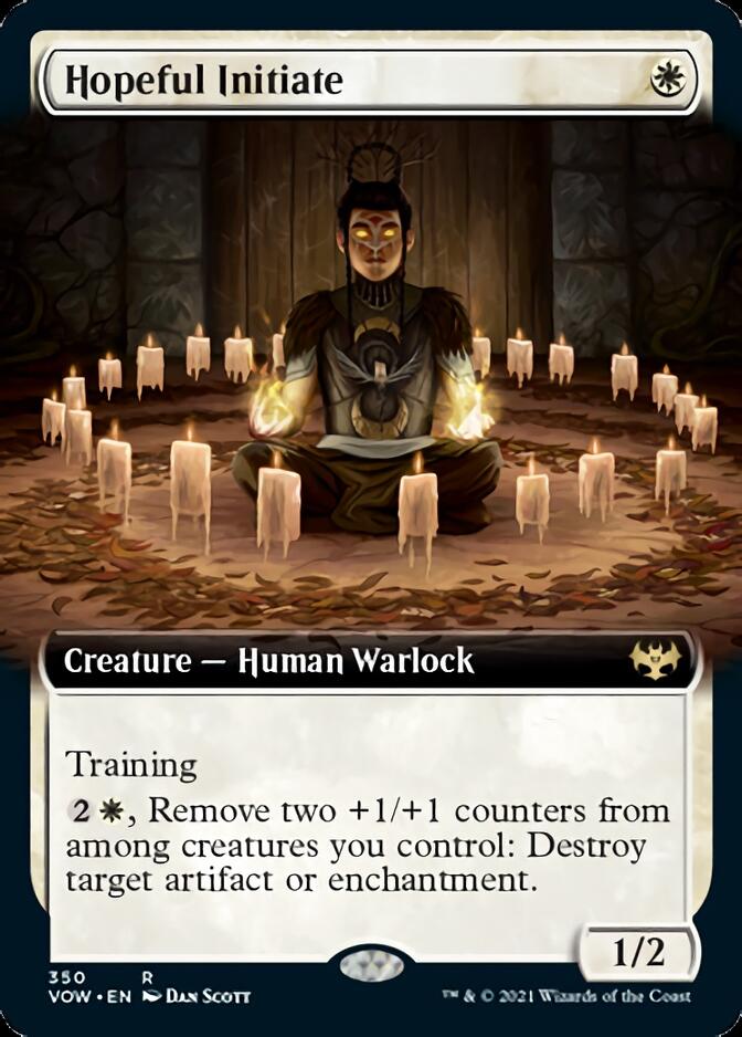 Hopeful Initiate (Extended Art) [Innistrad: Crimson Vow] | Odin's Place