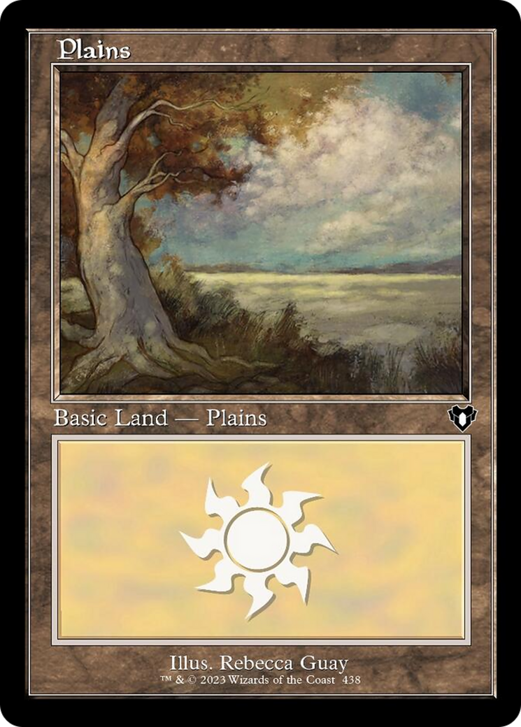 Plains (438) (Retro) [Commander Masters] | Odin's Place