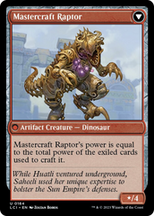 Saheeli's Lattice // Mastercraft Raptor [The Lost Caverns of Ixalan] | Odin's Place