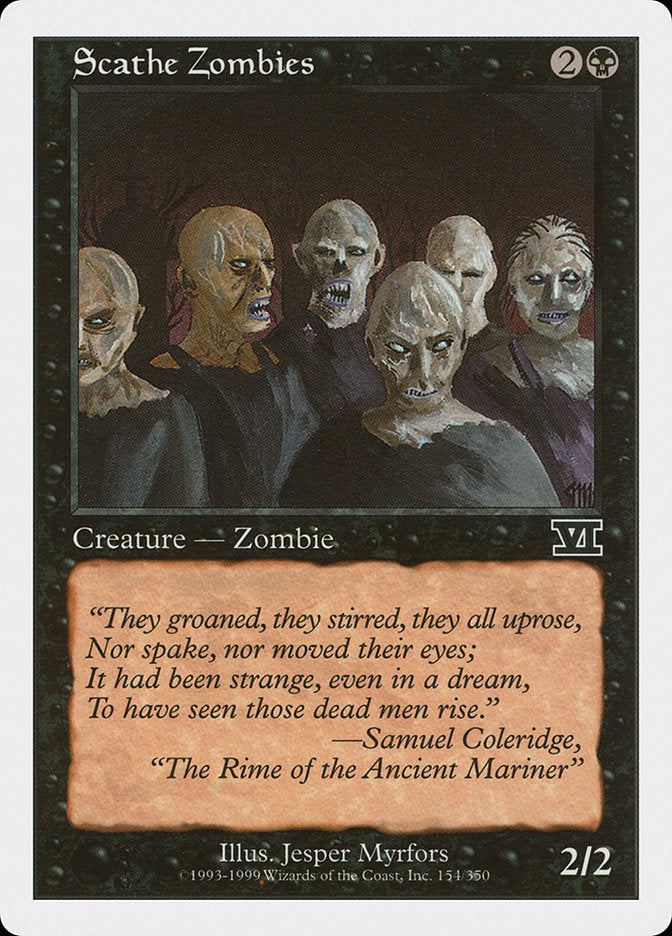 Scathe Zombies (154) [Classic Sixth Edition] | Odin's Place