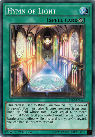 Hymn of Light [DUEA-EN063] Common | Odin's Place