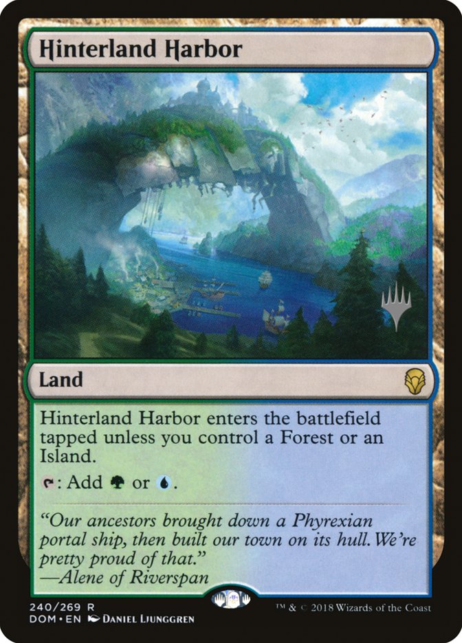 Hinterland Harbor (Promo Pack) [Dominaria Promos] | Odin's Place