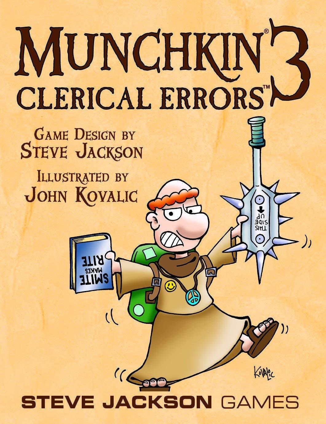 Munchkin 3: Clerical Errors | Odin's Place