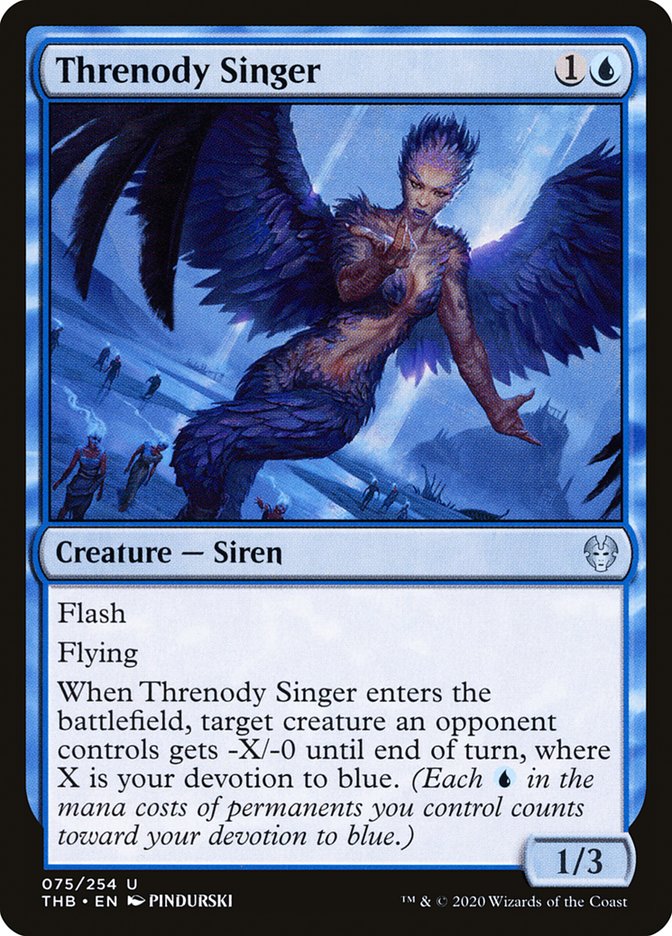 Threnody Singer [Theros Beyond Death] | Odin's Place