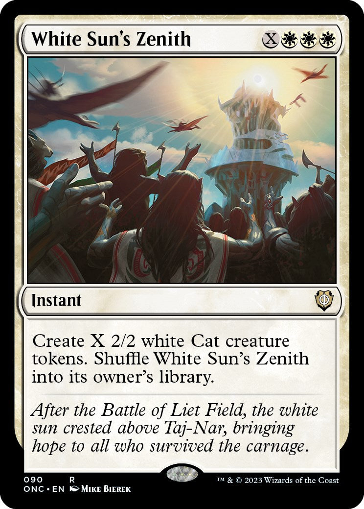 White Sun's Zenith [Phyrexia: All Will Be One Commander] | Odin's Place
