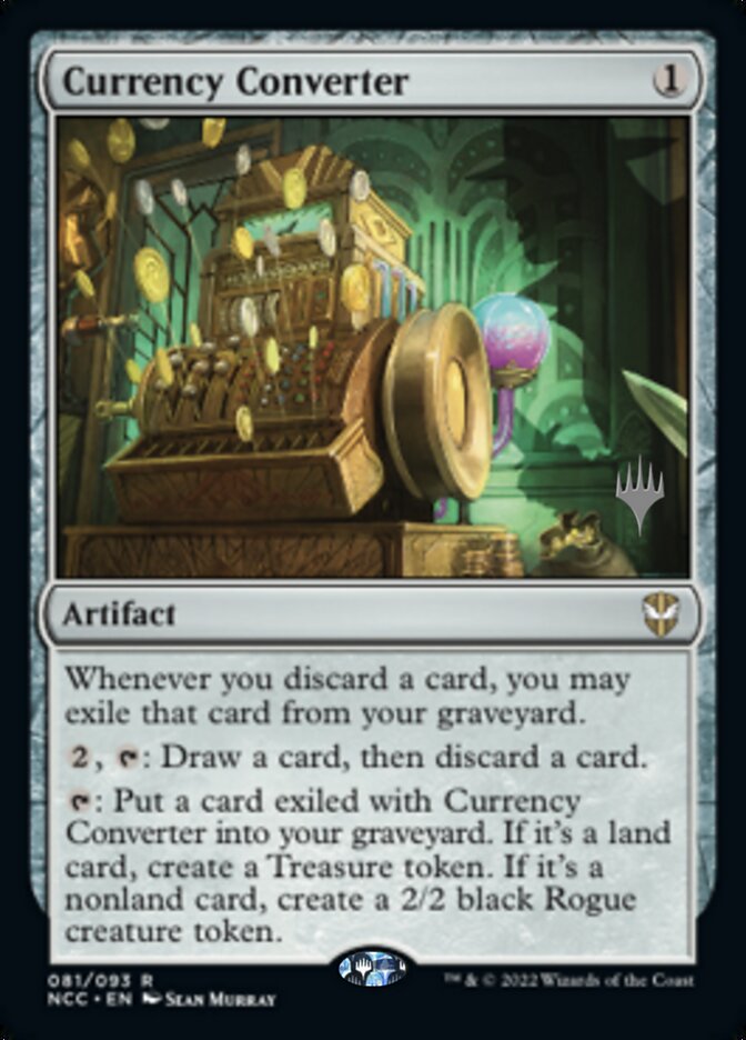 Currency Converter (Promo Pack) [Streets of New Capenna Commander Promos] | Odin's Place