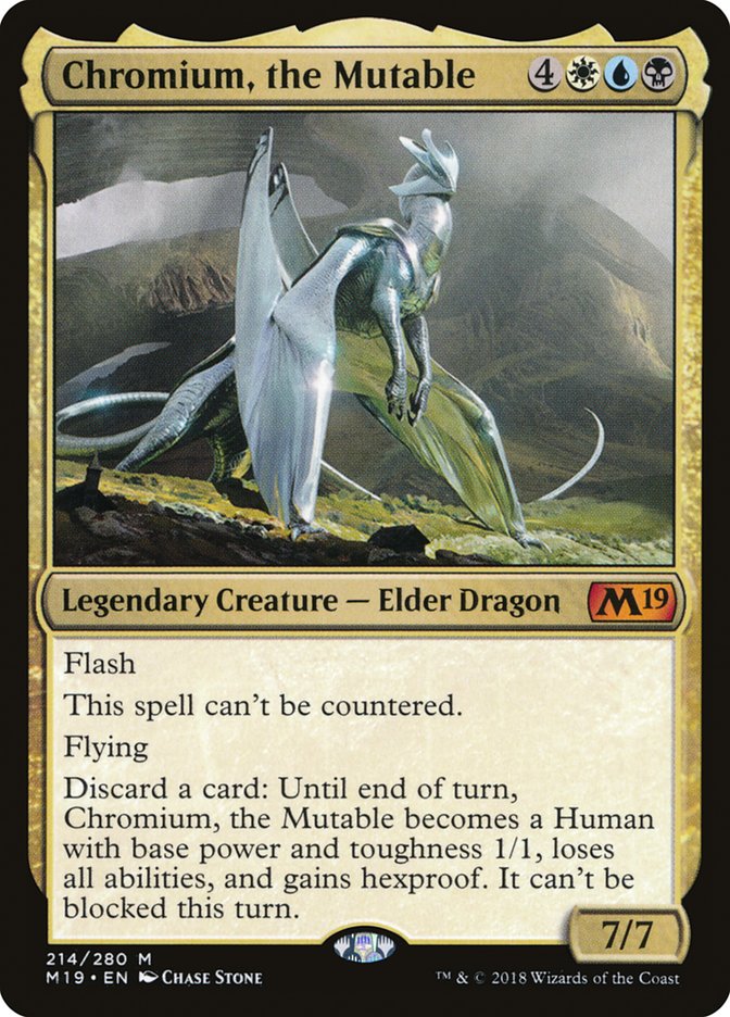 Chromium, the Mutable (214) [Core Set 2019] | Odin's Place
