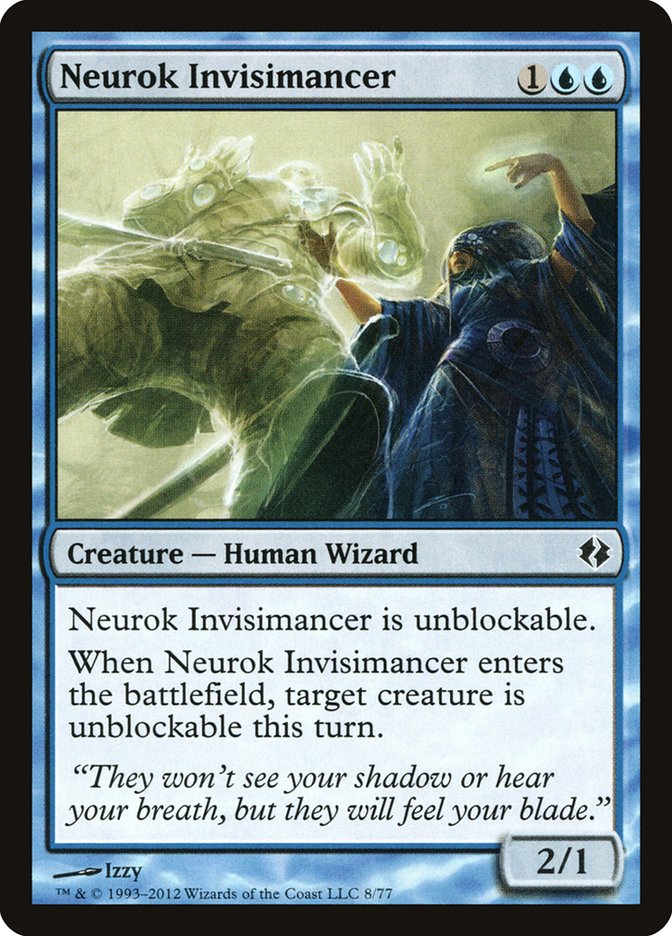 Neurok Invisimancer (8) [Duel Decks: Venser vs. Koth] | Odin's Place