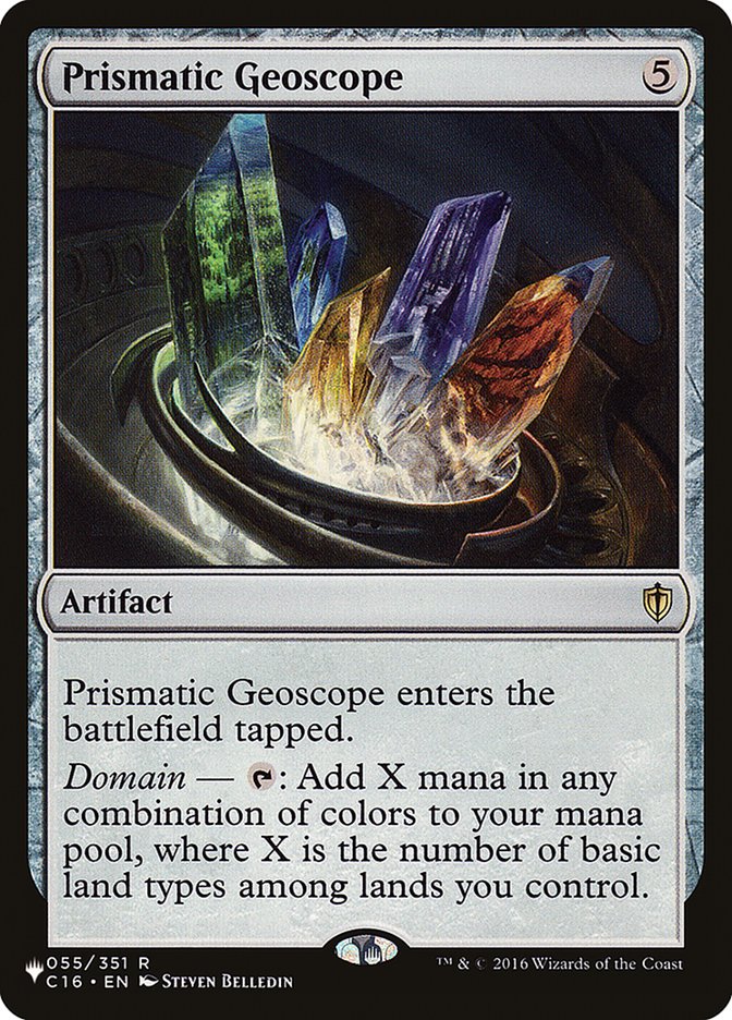 Prismatic Geoscope [The List] | Odin's Place