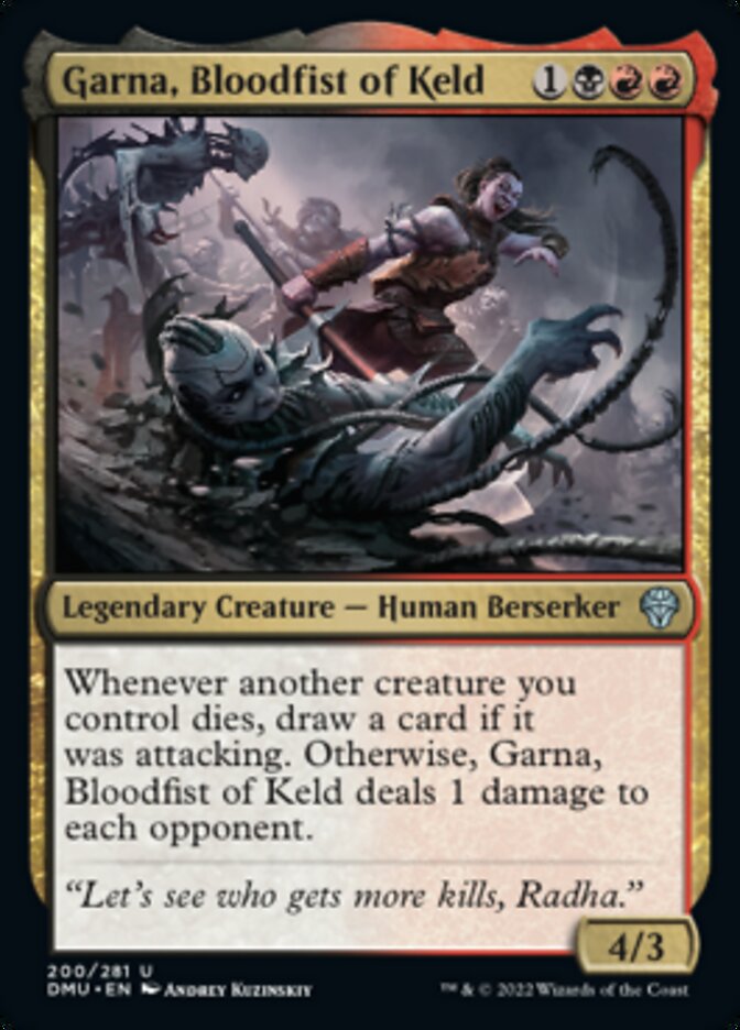 Garna, Bloodfist of Keld [Dominaria United] | Odin's Place