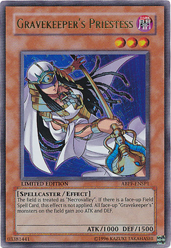 Gravekeeper's Priestess [ABPF-ENSP1] Ultra Rare | Odin's Place