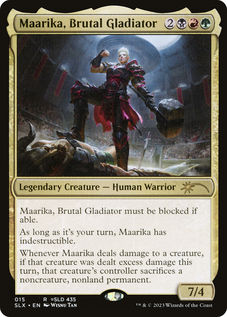 Maarika, Brutal Gladiator [Secret Lair: Universes Within] | Odin's Place