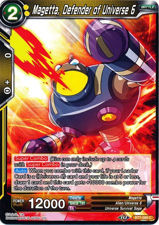 Magetta, Defender of Universe 6 (BT7-089) [Assault of the Saiyans] | Odin's Place