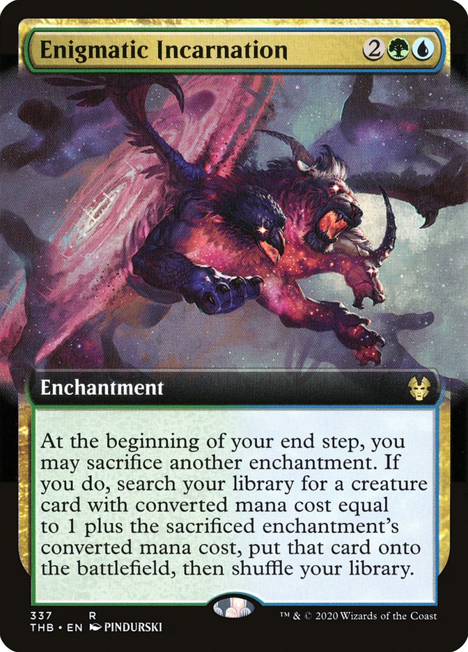 Enigmatic Incarnation (Extended Art) [Theros Beyond Death] | Odin's Place
