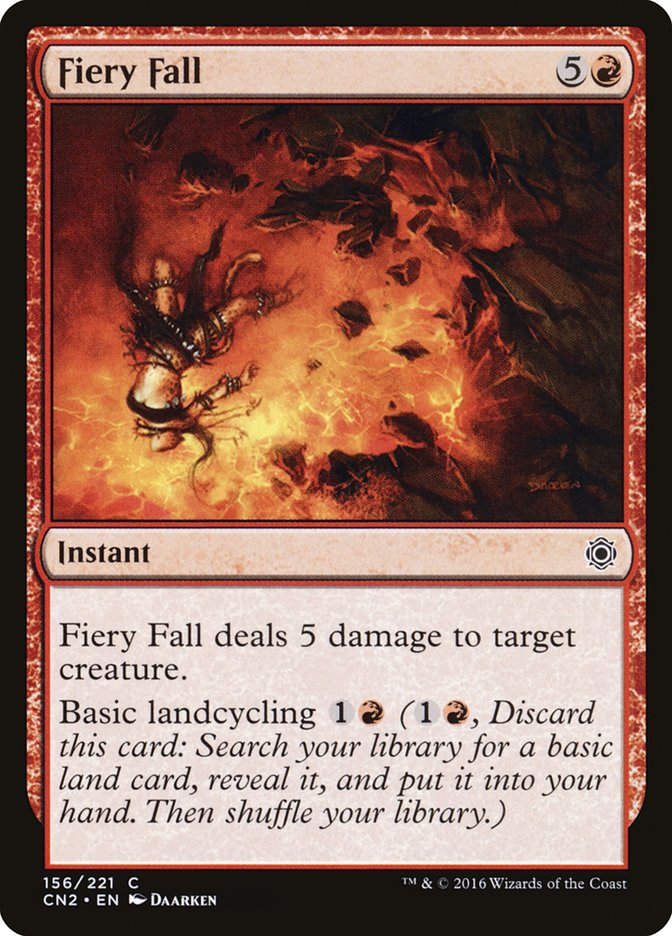 Fiery Fall (156) [Conspiracy: Take the Crown] | Odin's Place