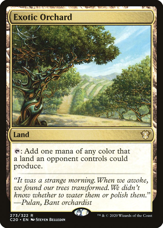 Exotic Orchard [Commander 2020] | Odin's Place