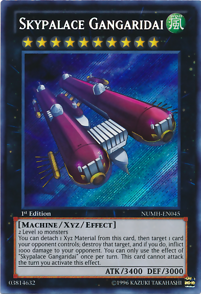 Skypalace Gangaridai [NUMH-EN045] Secret Rare | Odin's Place