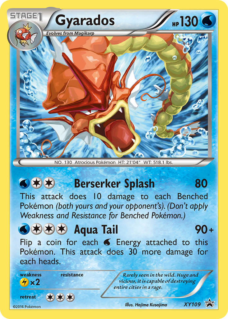 Gyarados (XY109) [XY: Black Star Promos] | Odin's Place