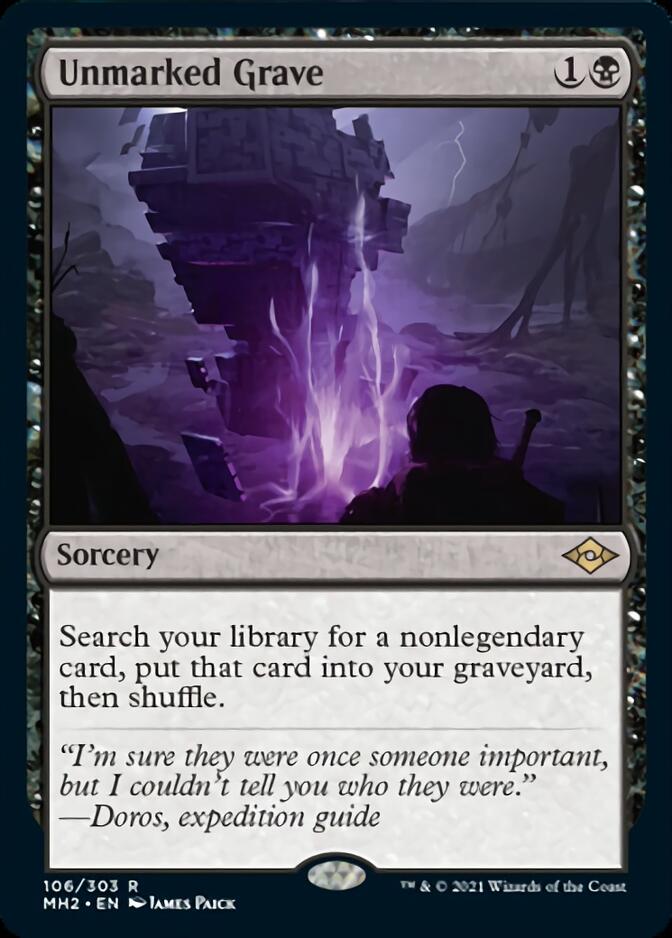 Unmarked Grave [Modern Horizons 2] | Odin's Place