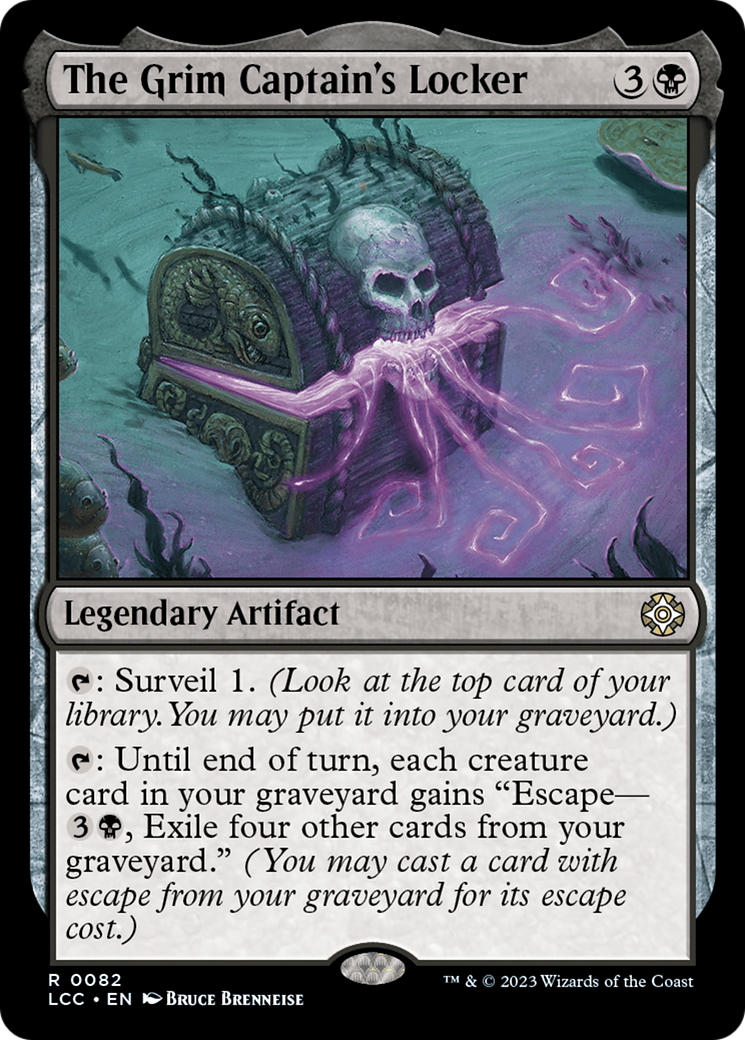 The Grim Captain's Locker [The Lost Caverns of Ixalan Commander] | Odin's Place