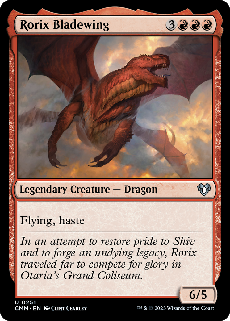 Rorix Bladewing [Commander Masters] | Odin's Place