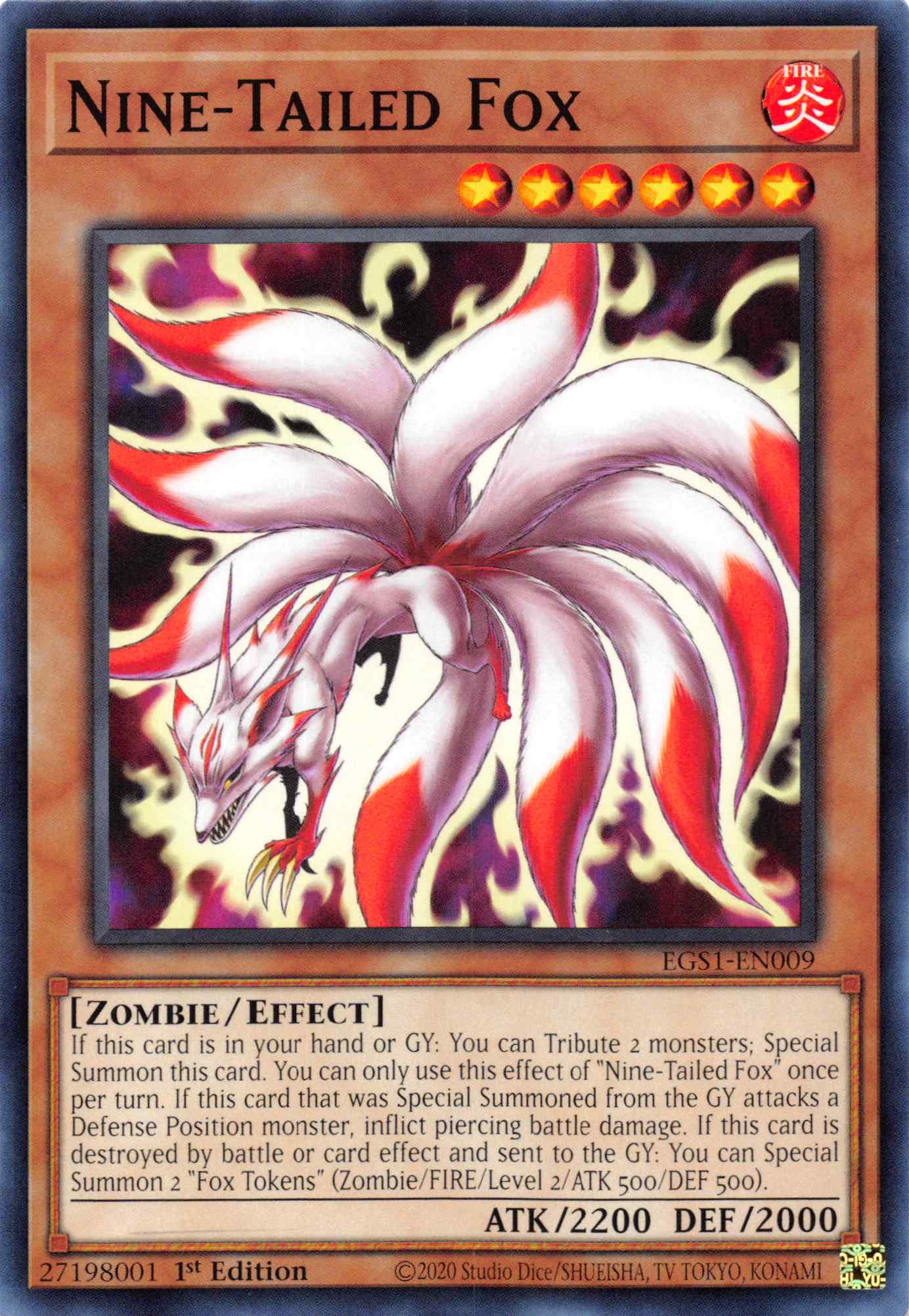 Nine-Tailed Fox [EGS1-EN009] Common | Odin's Place