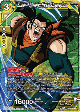 Super 17, Relentless Absorption (Winner Stamped) (P-327) [Tournament Promotion Cards] | Odin's Place