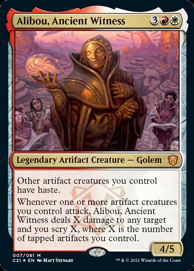 Alibou, Ancient Witness [Commander 2021] | Odin's Place