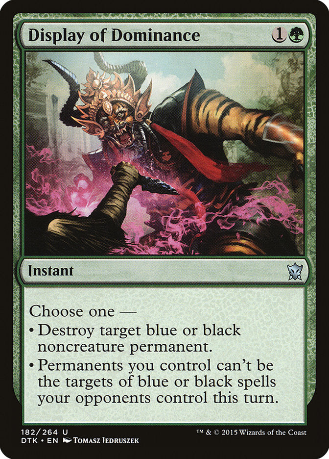 Display of Dominance (182) [Dragons of Tarkir] | Odin's Place