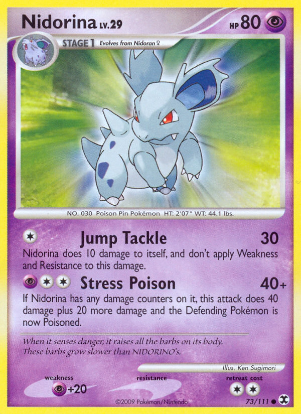 Nidorina (73/111) [Platinum: Rising Rivals] | Odin's Place