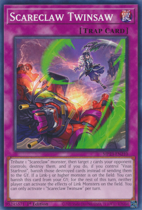 Scareclaw Twinsaw [MP23-EN210] Common | Odin's Place