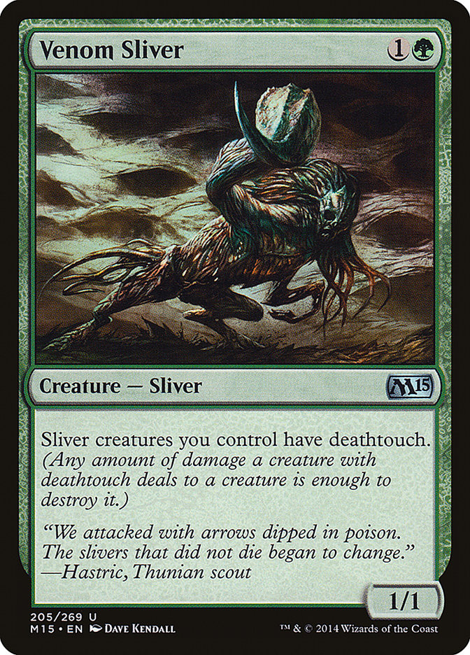 Venom Sliver (205) [Magic 2015] | Odin's Place