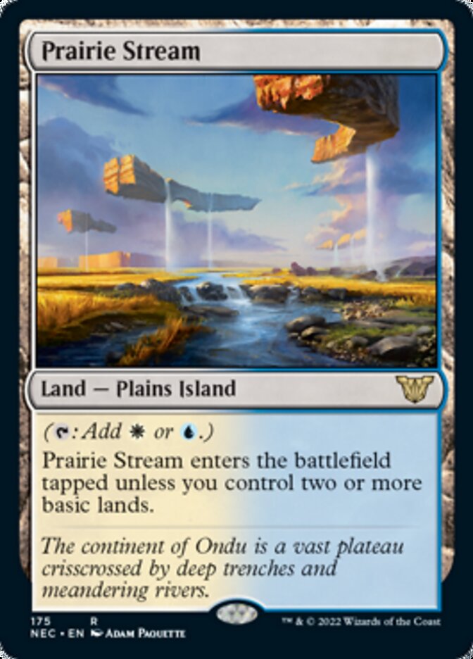 Prairie Stream [Kamigawa: Neon Dynasty Commander] | Odin's Place