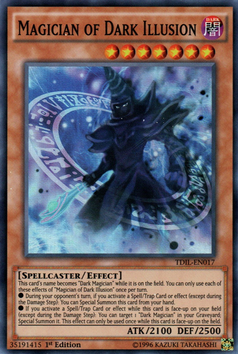Magician of Dark Illusion [TDIL-EN017] Super Rare | Odin's Place