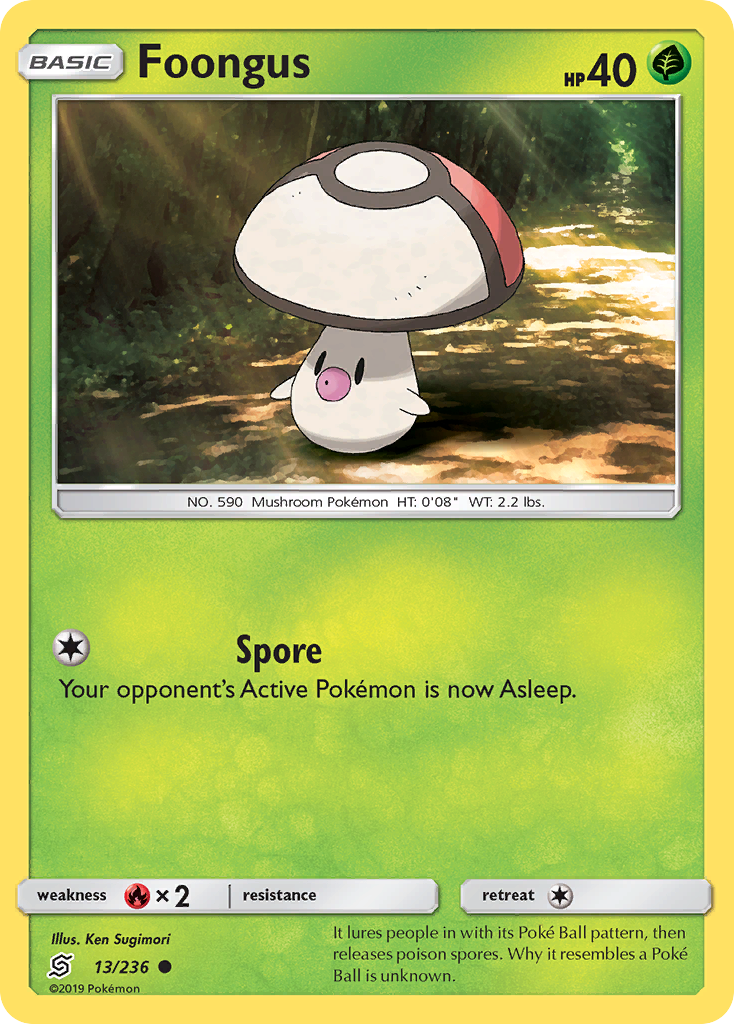 Foongus (13/236) [Sun & Moon: Unified Minds] | Odin's Place
