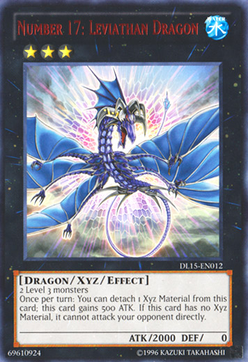 Number 17: Leviathan Dragon (Red) [DL15-EN012] Rare | Odin's Place