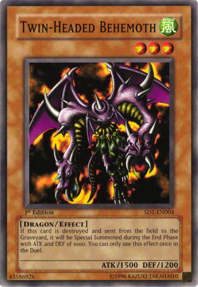 Twin-Headed Behemoth [SD1-EN004] Common | Odin's Place