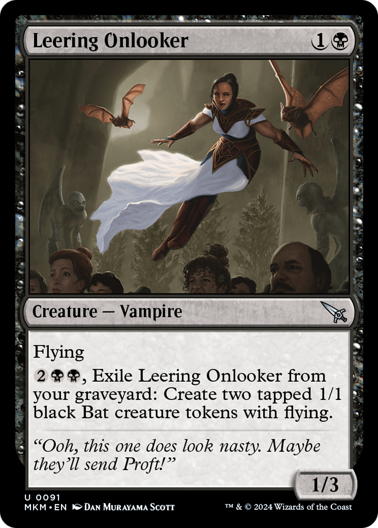 Leering Onlooker [Murders at Karlov Manor] | Odin's Place