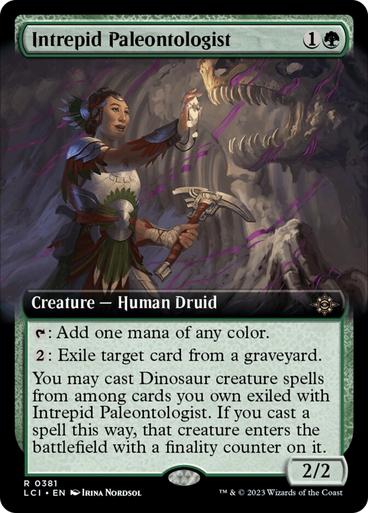 Intrepid Paleontologist (Extended Art) [The Lost Caverns of Ixalan] | Odin's Place