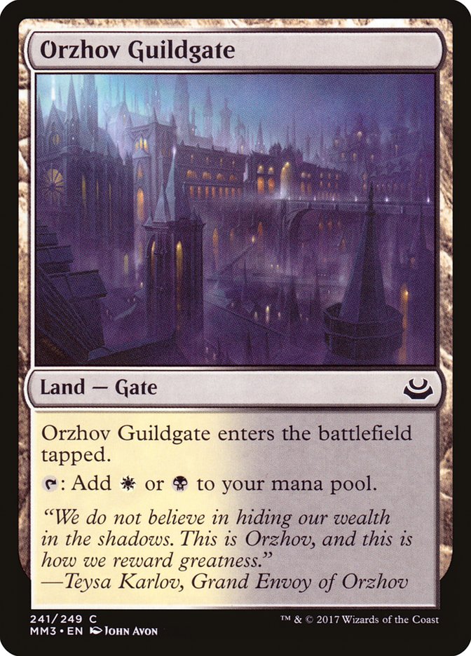 Orzhov Guildgate (241) [Modern Masters 2017] | Odin's Place