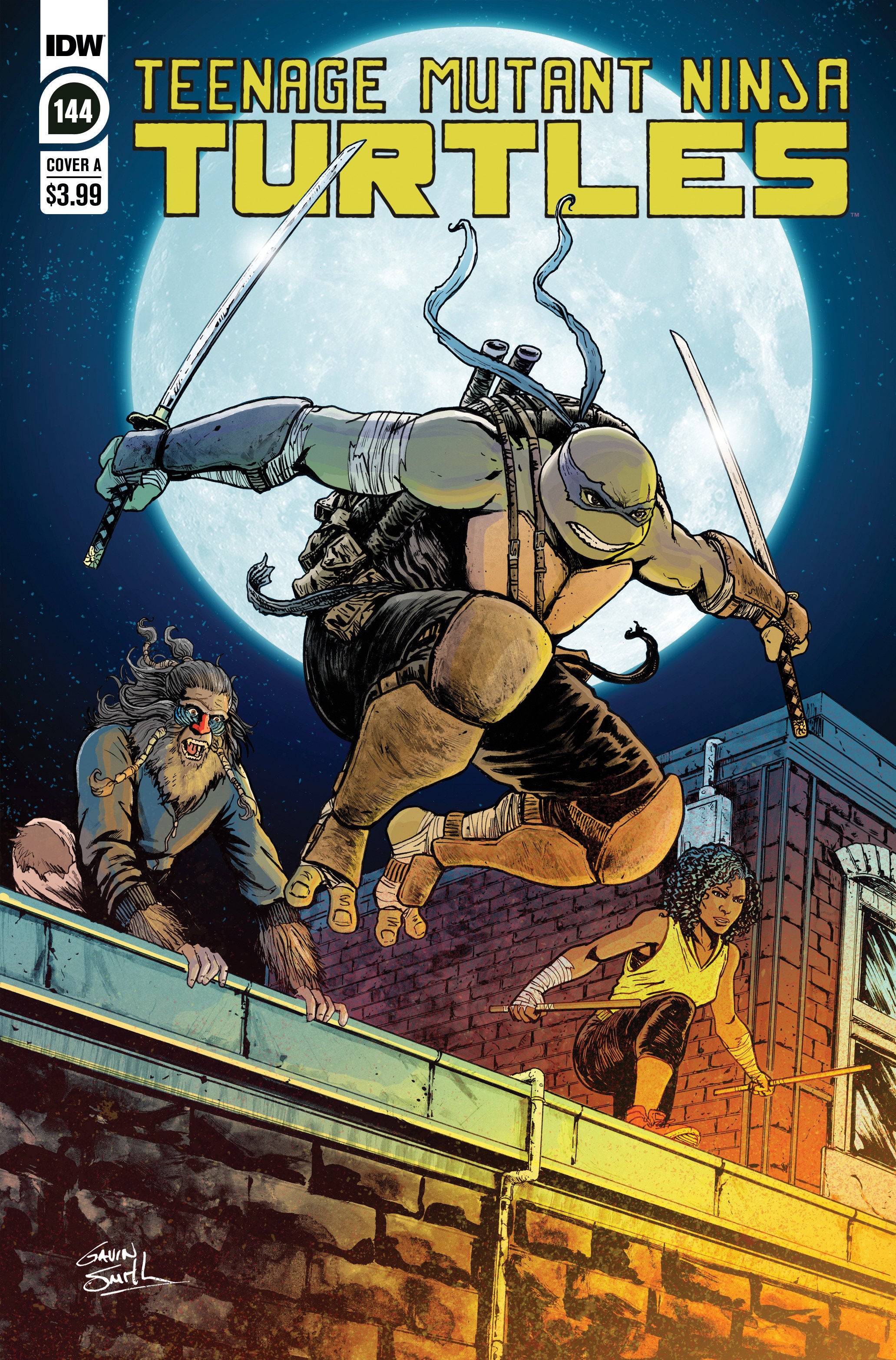 Teenage Mutant Ninja Turtles #144 Cover A (Smith) | Odin's Place