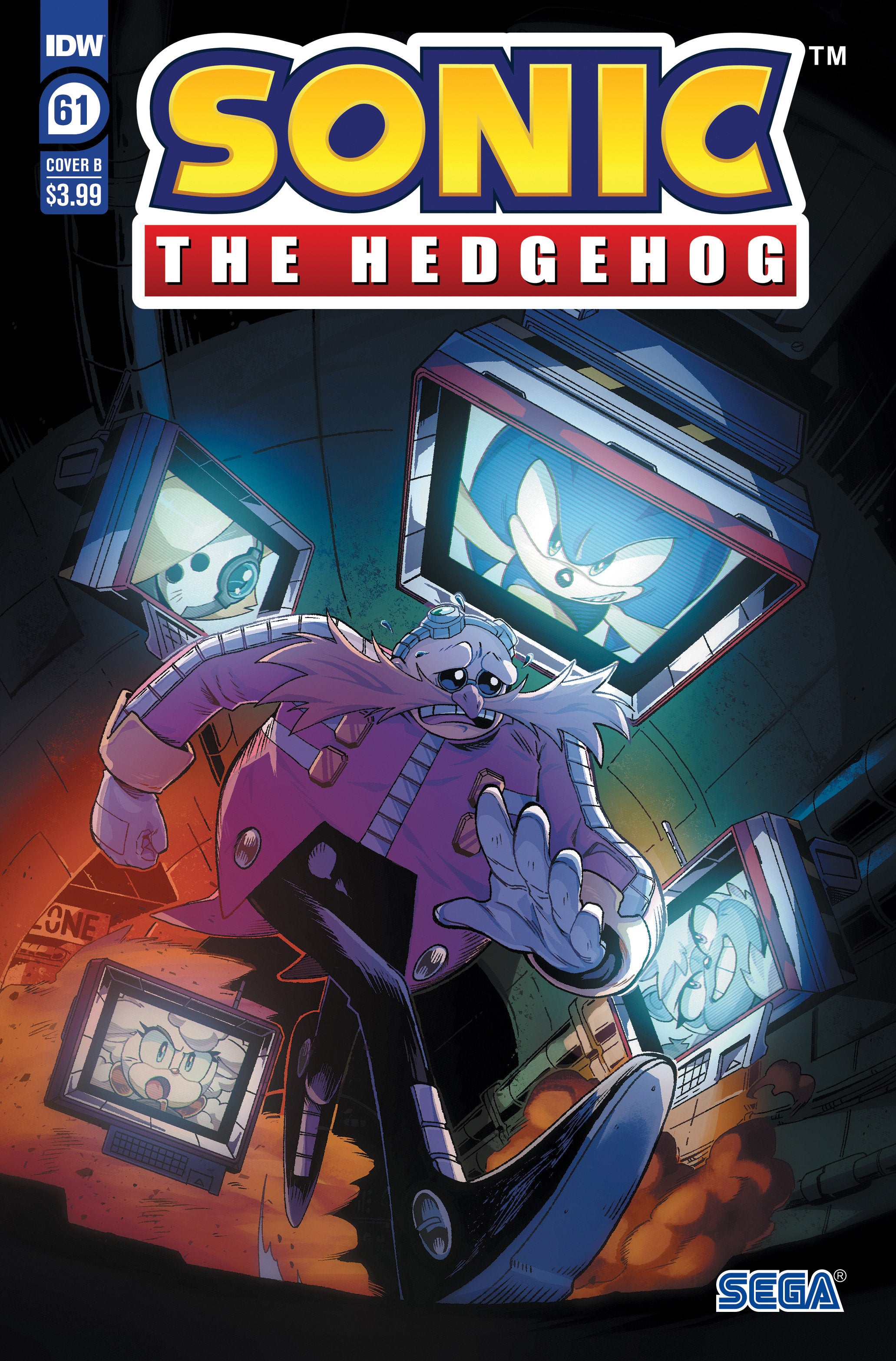 Sonic The Hedgehog #61 Variant B (Arq) | Odin's Place