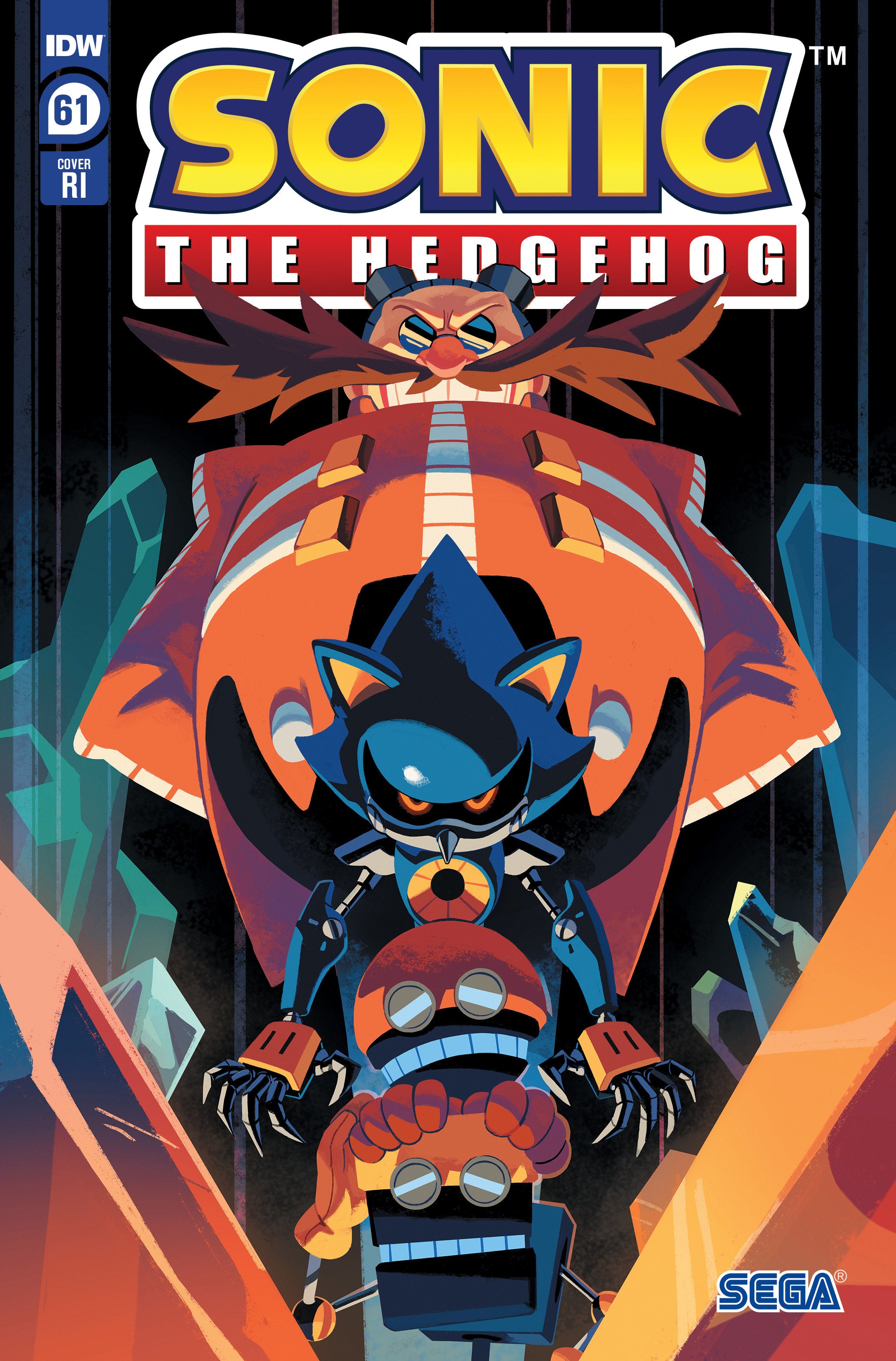 Sonic The Hedgehog #61 Variant Ri (10) (Fourdraine) | Odin's Place